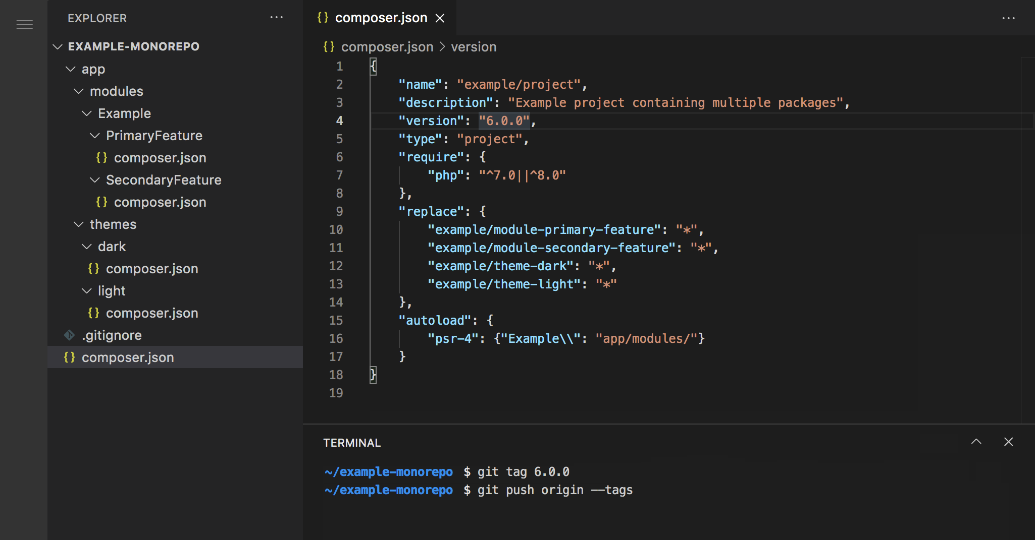 Monorepo Packaging for PHP | enpack.io